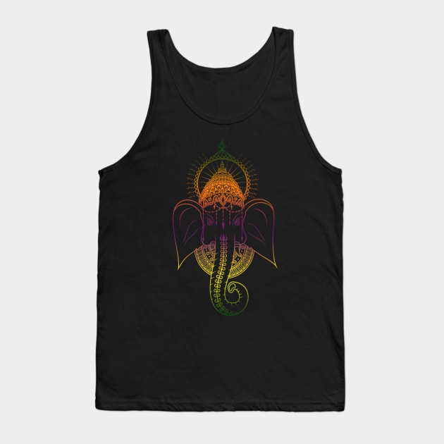 Ganesh Tank Top by konsept_artist